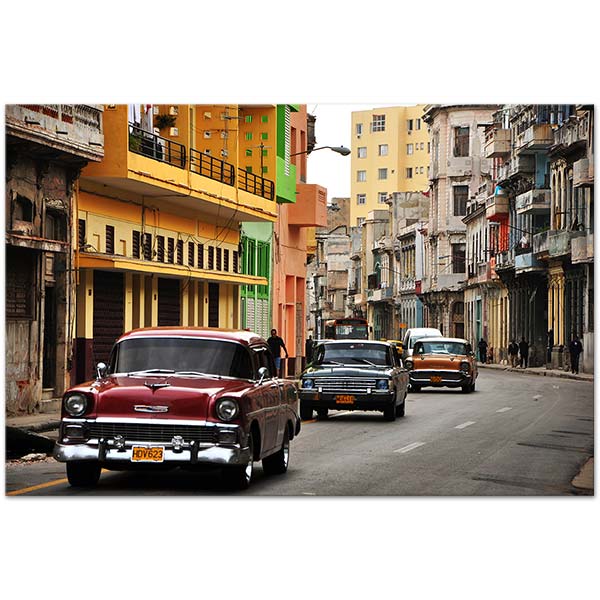 A Street in Havana Art Print