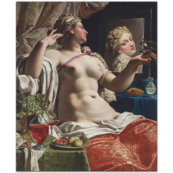 Abraham Janssens An Allegory Of Lust Art Print