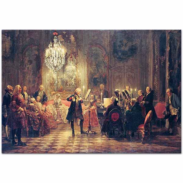 Adolph von Menzel Flüt Konseri