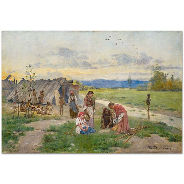 Antoni Kozakiewicz Gypsies Art Print