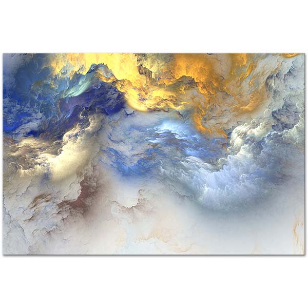 Cloudy Composition Art Print