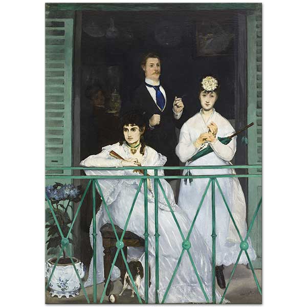 Edouard Manet The Balcony Art Print