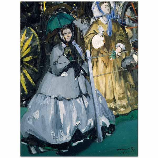 Edouard Manet Women At The Races Art Print