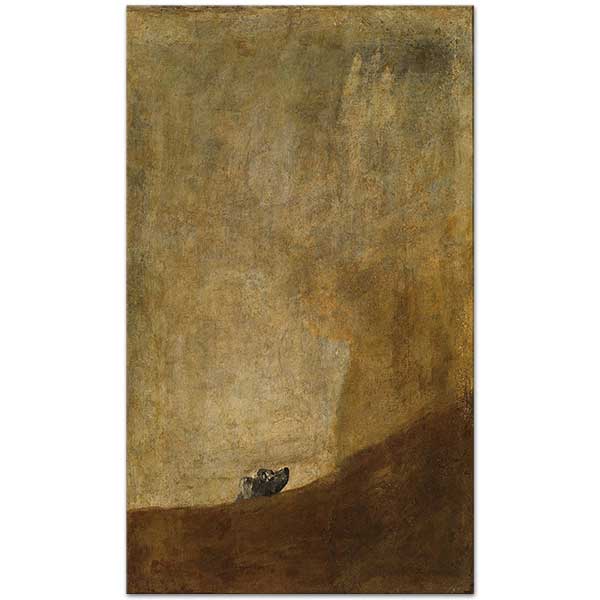 Francisco de Goya The Dog Art Print