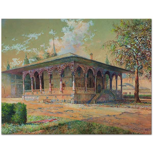 Huseyin Rifat Ceteci Topkapi Palast Art Print