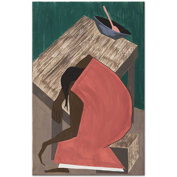 Jacob Lawrence The Negro Was Used to Lynching Art Print