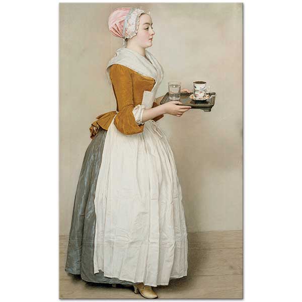Jean-Etienne Liotard The Chocolate Girl Art Print