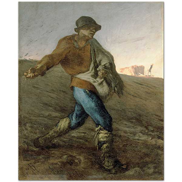 Jean-Francois Millet The Sower Art Print