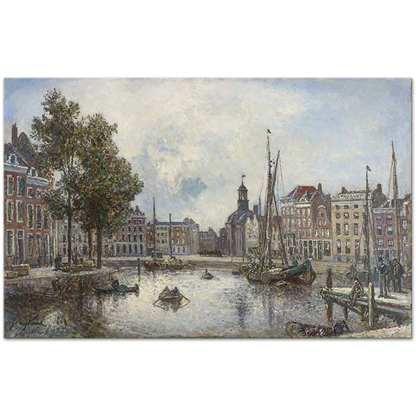 Johan Barthold Jongkind Rotterdam Art Print