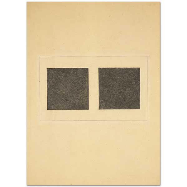 Kazimir Malevich Suprematist Elements Squares Art Print