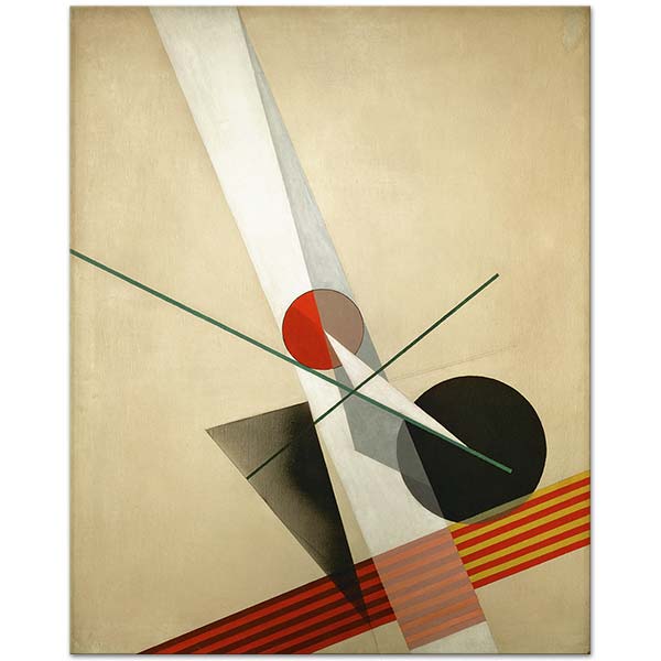 Laszlo Moholy-Nagy Composition A XXI Art Print