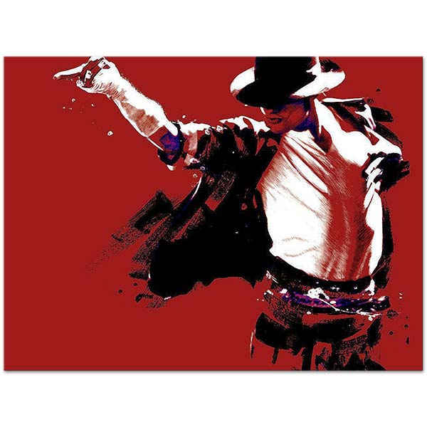 Michael Jackson Show Kanvas Tablo
