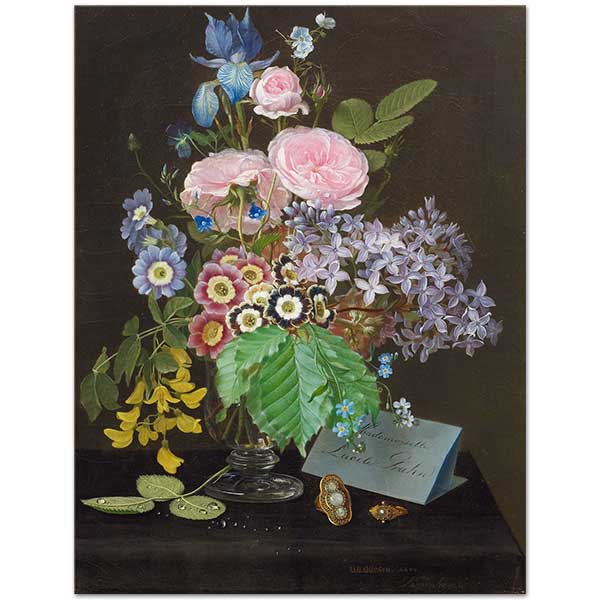 Otto Didrik Ottosen Bouquet of Flowers Art Print