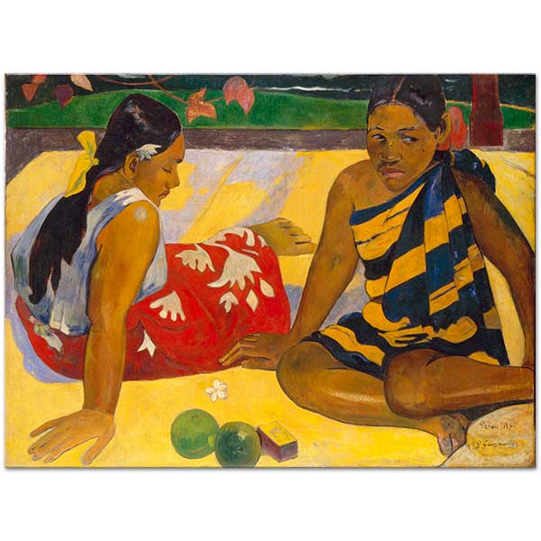 Paul Gauguin Parau Api What's News Art Print