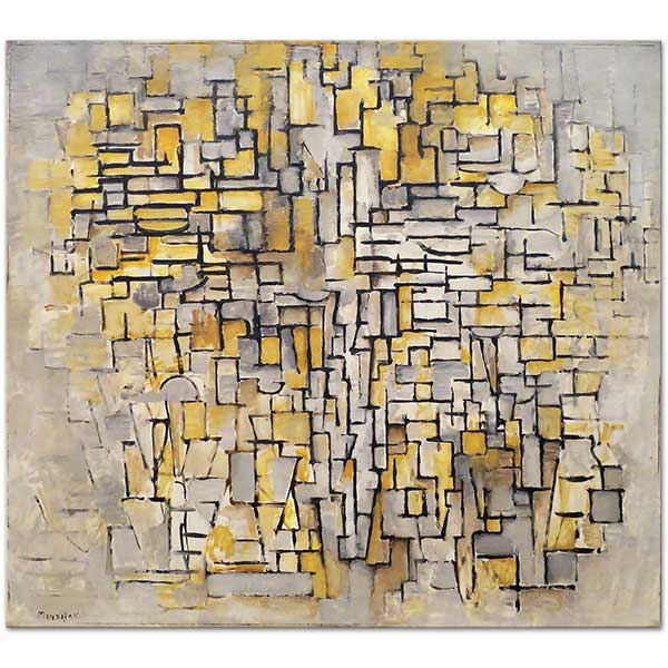 Piet Mondrian Tableau No. 2 Composition No. VII Art Print
