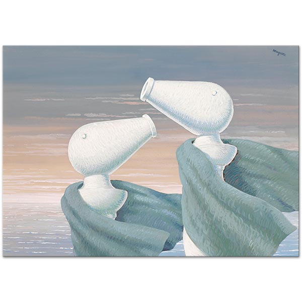Rene Magritte Duygusal Konferans Kanvas Tablo