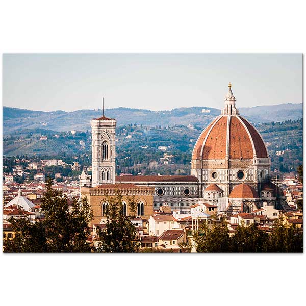 Santa Maria del Flore Cathedral Florence Art Print