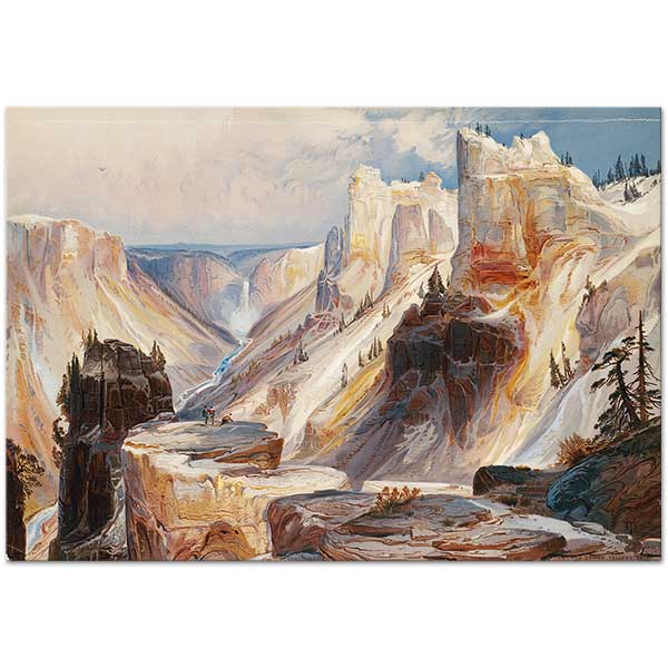 Thomas Moran The Grand Canyon Yellowstone Art Print