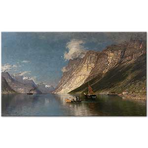Adelsteen Normann The Romsdal Fiord Art Print