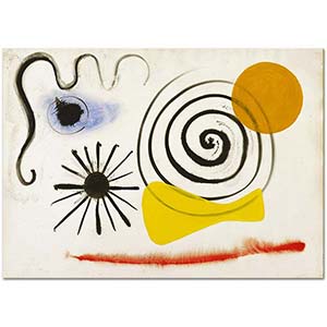Alexander Calder İsimsiz 01 Kanvas Tablo