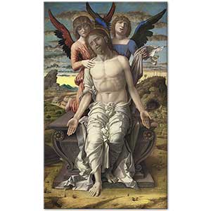 Andrea Mantegna Acı Çeken Kurtarıcı Olarak Mesih Kanvas Tablo