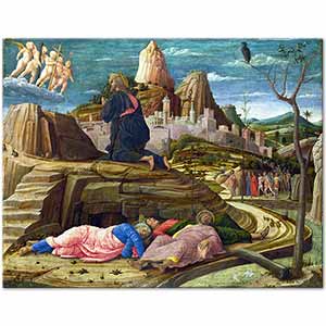 Andrea Mantegna Çile Kanvas Tablo