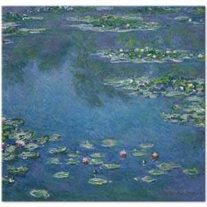 Claude Monet Water Lilies VIII Art Print