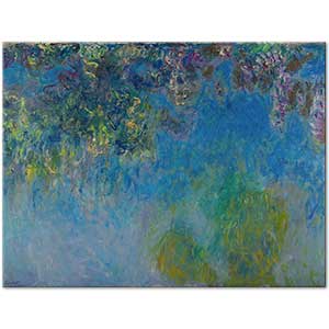 Claude Monet Wisteria Kanvas Tablo