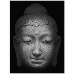 Detail from the Buddha Statue Art Print