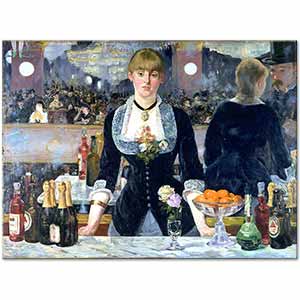 Edouard Manet Folies Bergere'de Bar