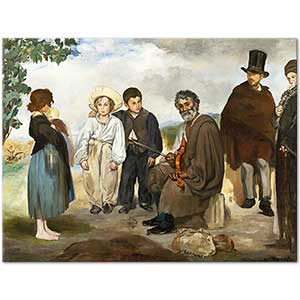 Edouard Manet Yaşlı Müzisyenler