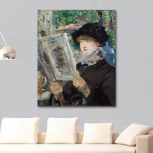 Edouard Manet Woman Reading Art Print