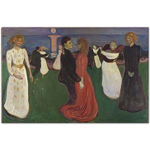 Edvard Munch The Dance of Life Art Print