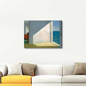 Edward Hopper Deniz Kıyısında Odalar Kanvas Tablo