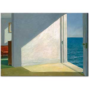 Edward Hopper Deniz Kıyısında Odalar Kanvas Tablo