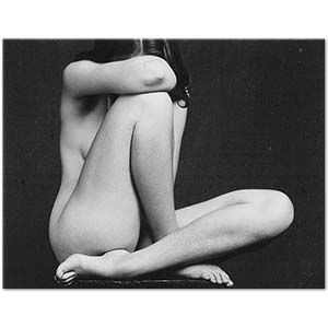 Edward Weston Nü Kompozisyon Kanvas Tablo