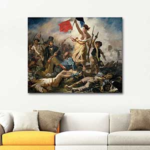 Eugene Delacroix Liberty Leading the People Art Print