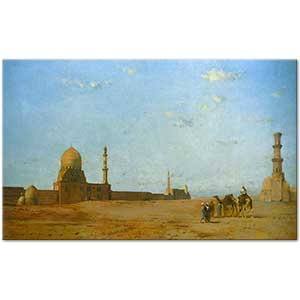 Eugene Fromentin Landscape Cairo Art Print