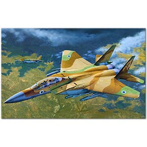 Fighter F 15 in Flight Art Print