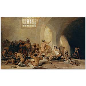 Francisco de Goya Tımarhane Kanvas Tablo