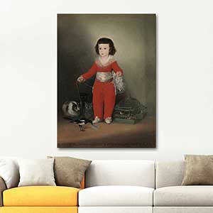 Francisco de Goya Red Boy Art Print