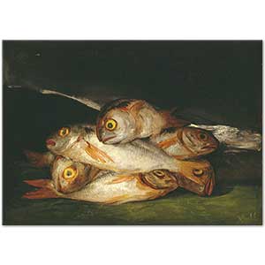 Francisco de Goya Altın Çupralar Kanvas Tablo