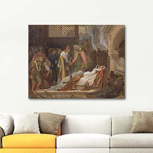 Frederic Leighton The Reconciliation Of The Montagues And The Capulets Art Print