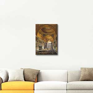 Gaspare Fossati The Hagia Sophia Constantinople Art Print