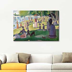 Georges Seurat A Sunday Afternoon on the Island of La Grande Jatte Art Print