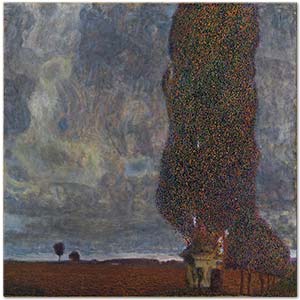 Gustav Klimt Yaklaşan Fırtına Kanvas Tablo