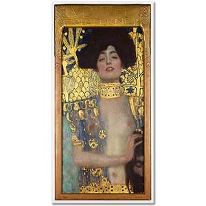 Gustav Klimt Judith Kanvas Tablo