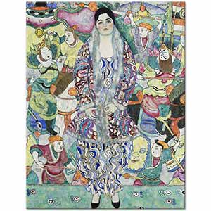 Gustav Klimt Friederike Maria Beerin Portresi Kanvas Tablo