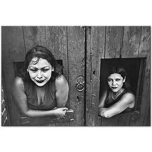 Henri Cartier Bresson Kadınlar Kanvas Tablo