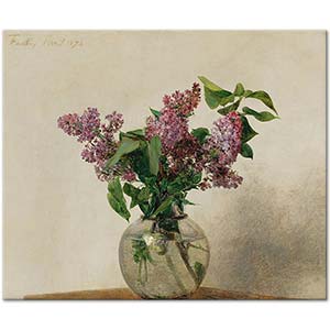 Henri Fantin Latour Lilacs Art Print